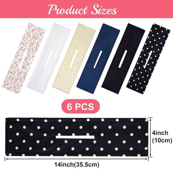 Hair Bun Makers Set 6 Colors Cotton Twist Updo Accessories for Long Hair main image 5